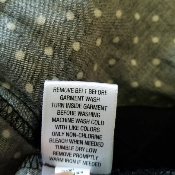 💓SOLD💓 MERONA Polka Dot Shirt Dress Shirtdress - Picture 11 of 13